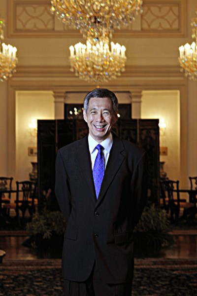 Singapore Prime Minister Lee Hsien Loong by Singapore Portrait Photographer